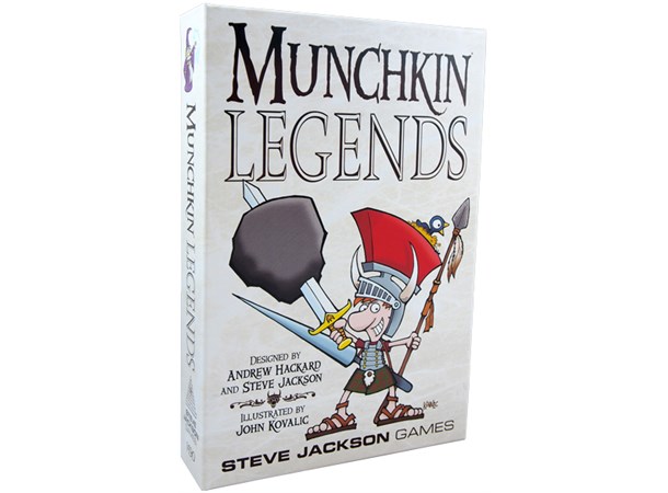 Munchkin Legends Kortspill Frittstående utvidelse til Munchkin